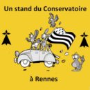Un stand du Conservatoire au Concours national de la SNC à Rennes